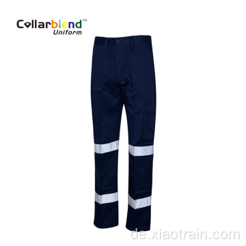 Reflektierende Arbeitshose Poly Cotton Workwear Hose